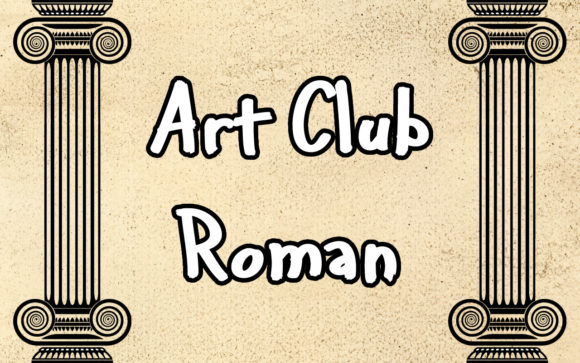 Art Club Roman: A Creative Handwritten Typeface