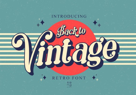 Back to Vintage: A Typeface That Captures Retro Charm