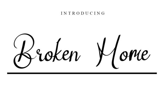 Broken Home: A Sweet Script for Elegant Design