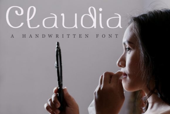Claudia: The Modern Handwritten Script Font for Creators