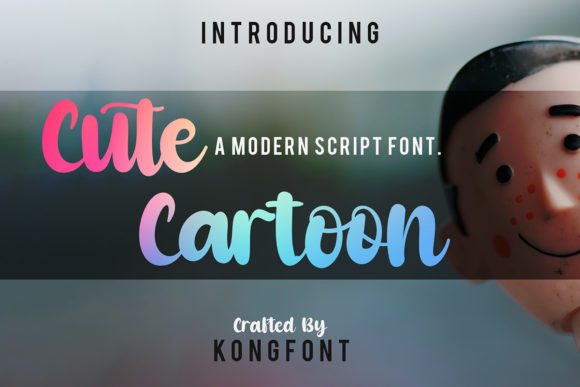 Cute Cartoon: A Playful Handwritten Script Font