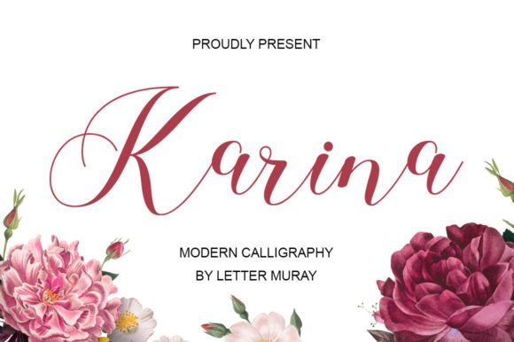 Discover Karina: The Handwritten Font for Elegant Design
