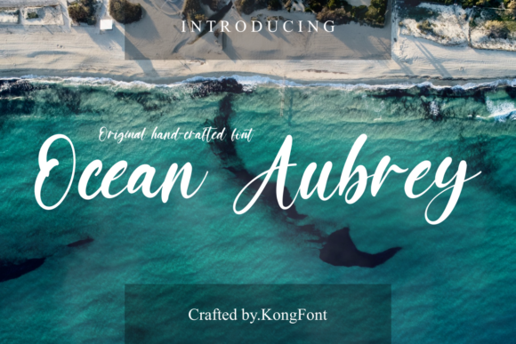 Discover Ocean Aubrey: A Playful Script Font for Modern Designs
