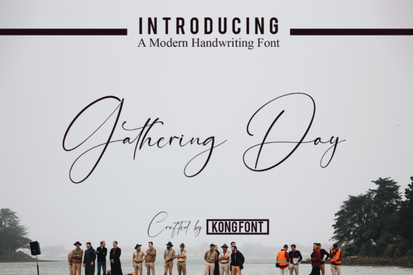 Discover the Playful Charm of Gathering Day Font