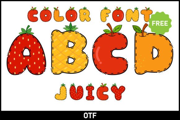 Juicy: A Playful Font for Creative Projects
