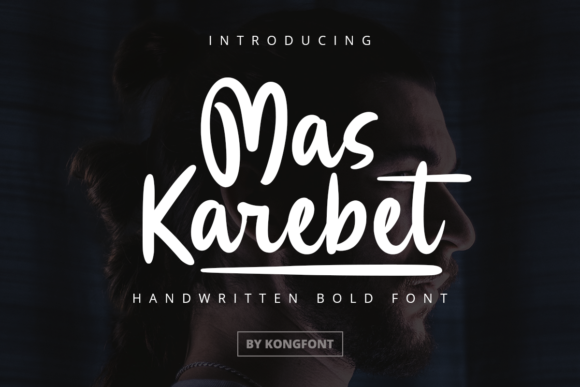 Mas Karebet: A Playful Script Font for Creative Projects