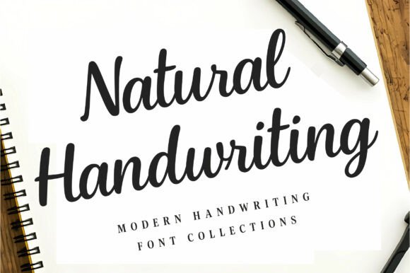 Natural Handwriting: The Authentic Modern Script Font