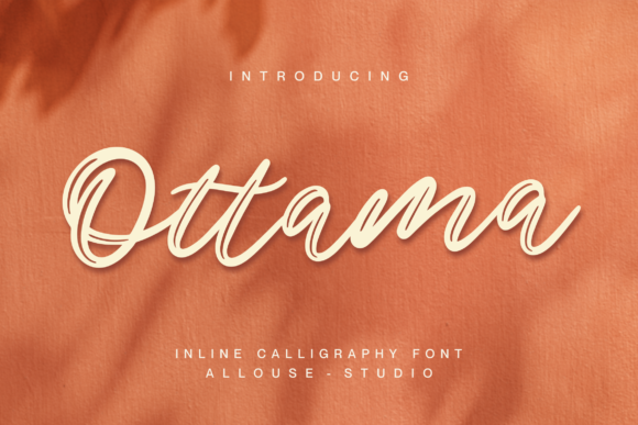 Ottama: A Beautifully Inclined Handwritten Font