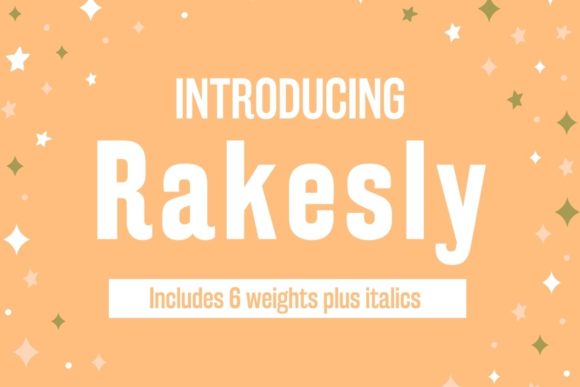 Rakesly: A Versatile Sans Serif for Modern Design
