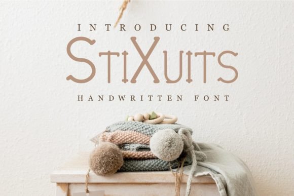 Stixuits: A Playful Slab Serif for Creative Projects