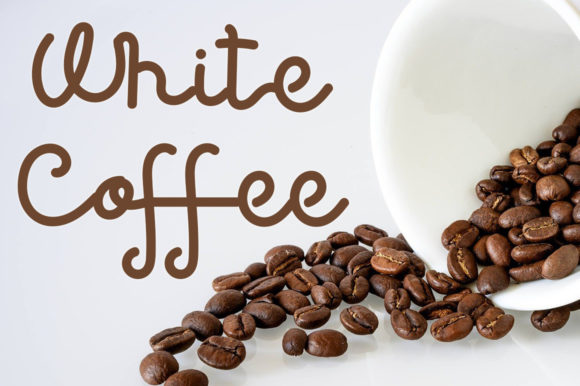 White Coffee: A Whimsical Script Font for Creative Designers